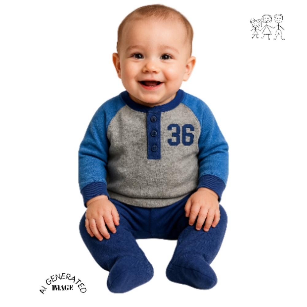 CARTER'S INFANT BOY'S 2 PIECE ATHLETIC SET 3 M0S